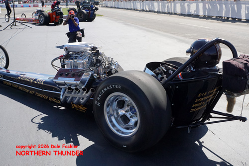 Mel Hoyh (owner) Harold Brewer (driver) - 'Swamp Fox' 